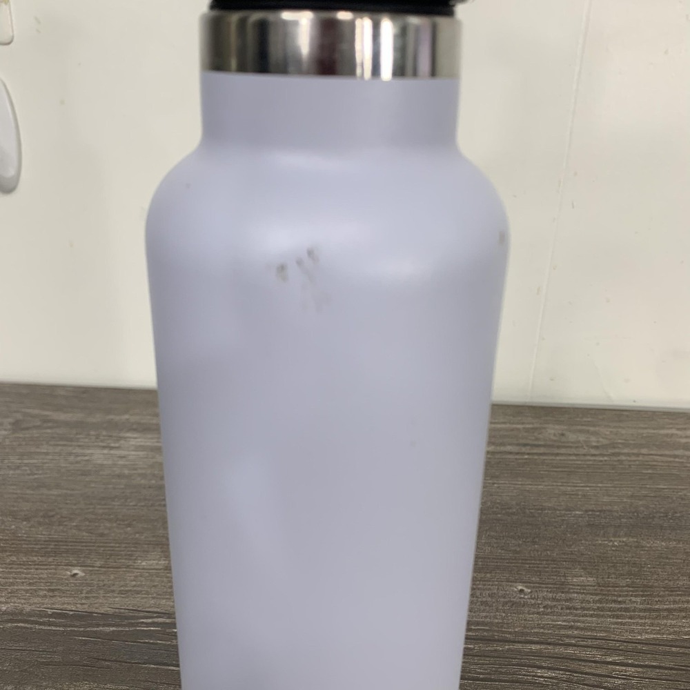 Hydro‎ Flask 24 Oz Standard Mouth Fog Water Bottle Vacuum Insulated 2 Caps - Picture 8 of 12